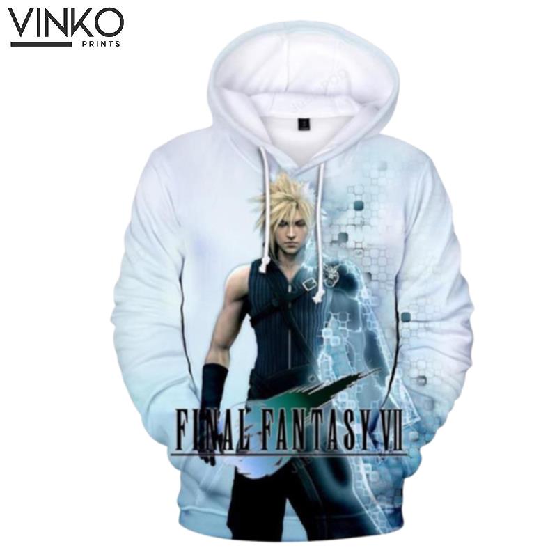 Final Fantasy 7 Cloud Strife Hoodie