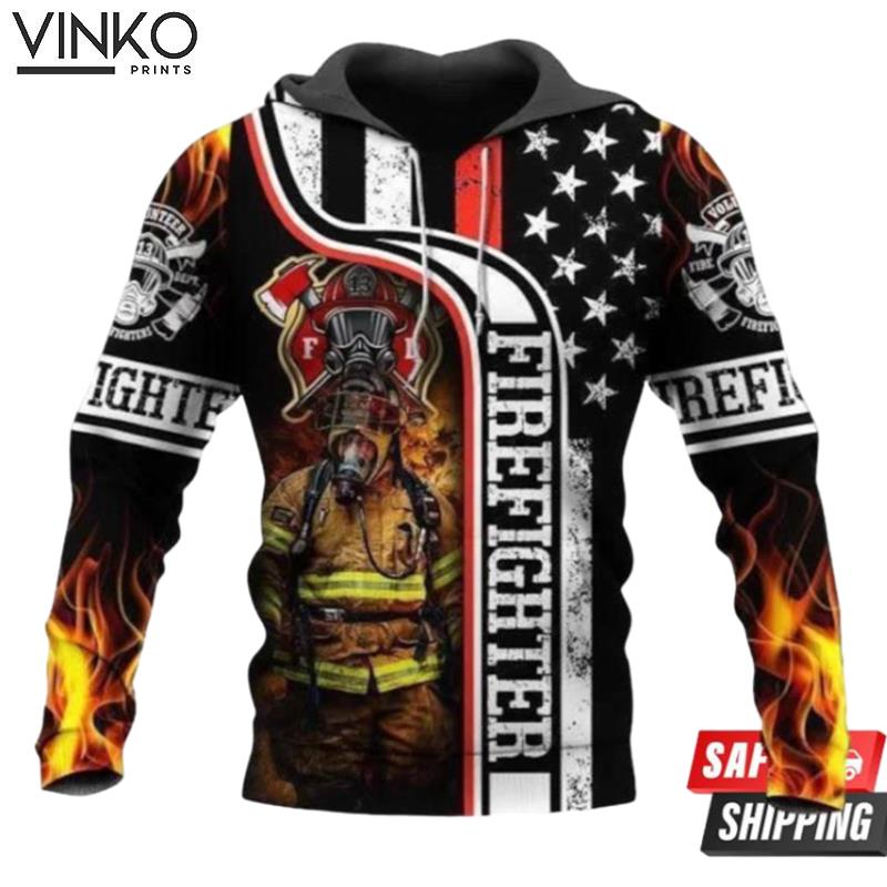 Firefighter For Men Ed Hoodie