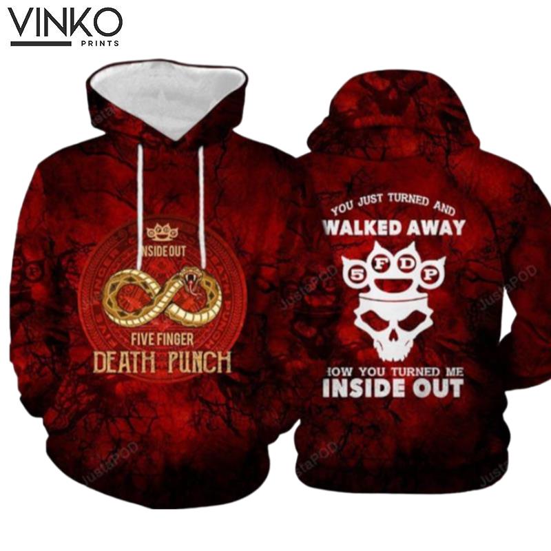 Five Finger Death Punch Bomber T Full Hoodie