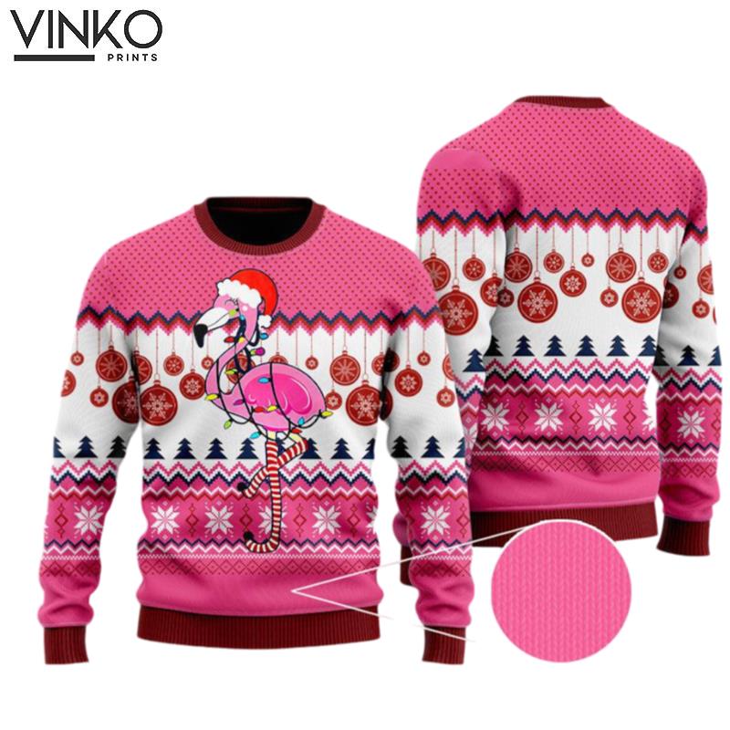 Flamingo Christmas Ugly Christmas Sweater