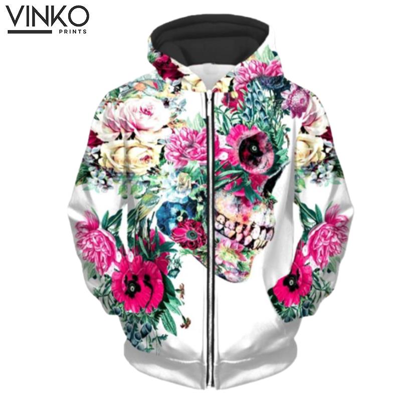 Floral Dorian Up Hoodie