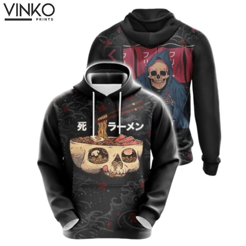 Food Skull Japanese 2514 Hoodie