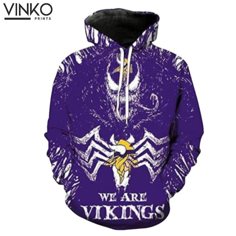 Football Minnesota Vikings Couples Hoodie