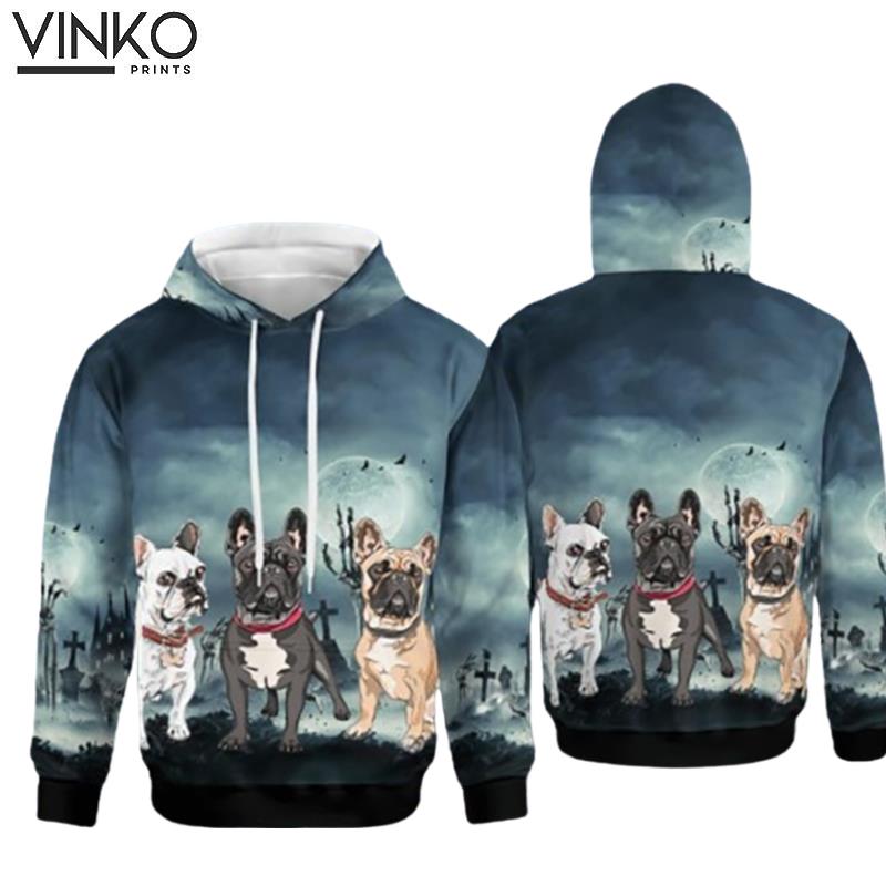 French Bulldog Halloween Hoodie