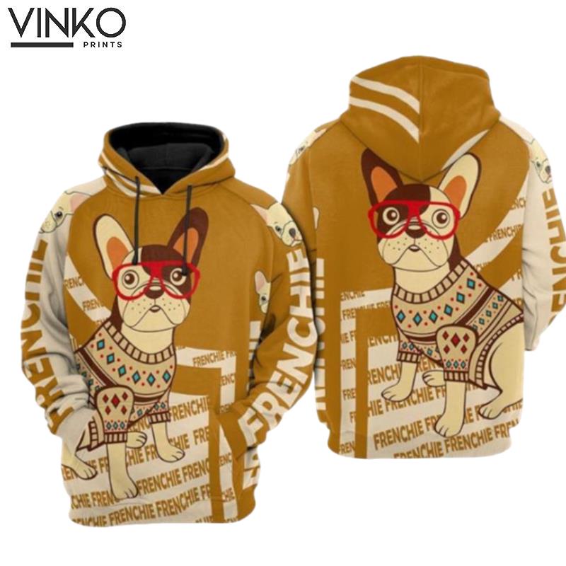 Frenchie Nfl Football Brocade Frenchie Frenchie Hoodie