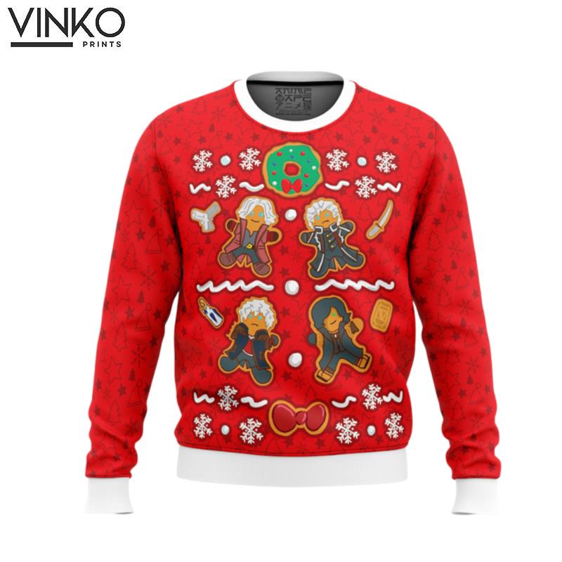 Fresh Baked Devil Hunters Devil May Cry Ugly Christmas Sweater