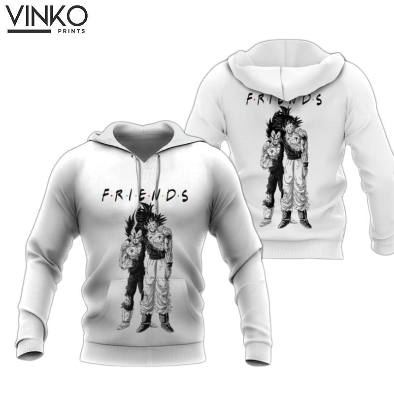 Friends Warrios Goku And Vegeta Amazon Hoodie