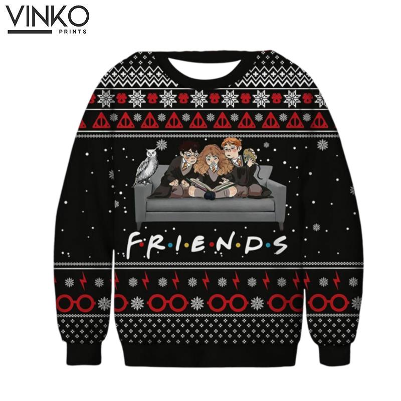 Friends Witches Ugly Christmas Sweater