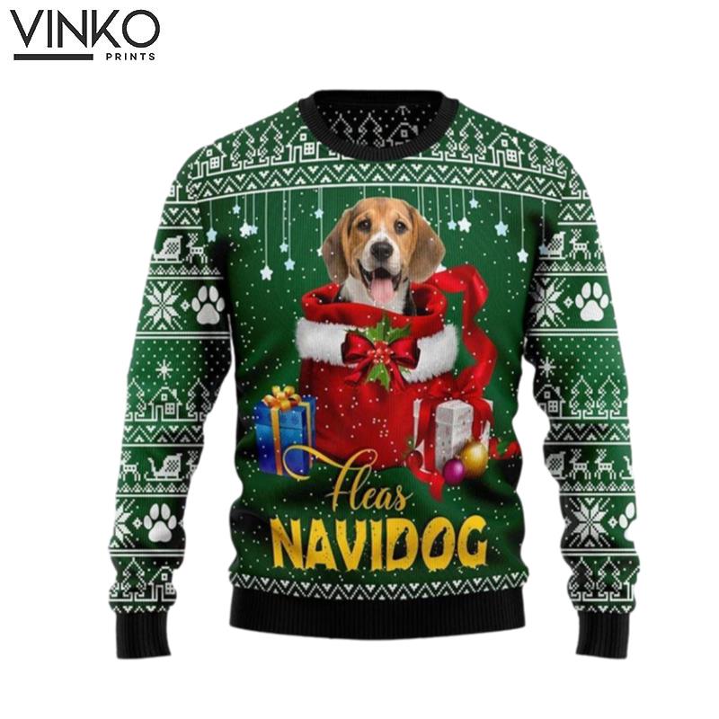 Funny Beagle Pet Lover Ugly Christmas Sweater