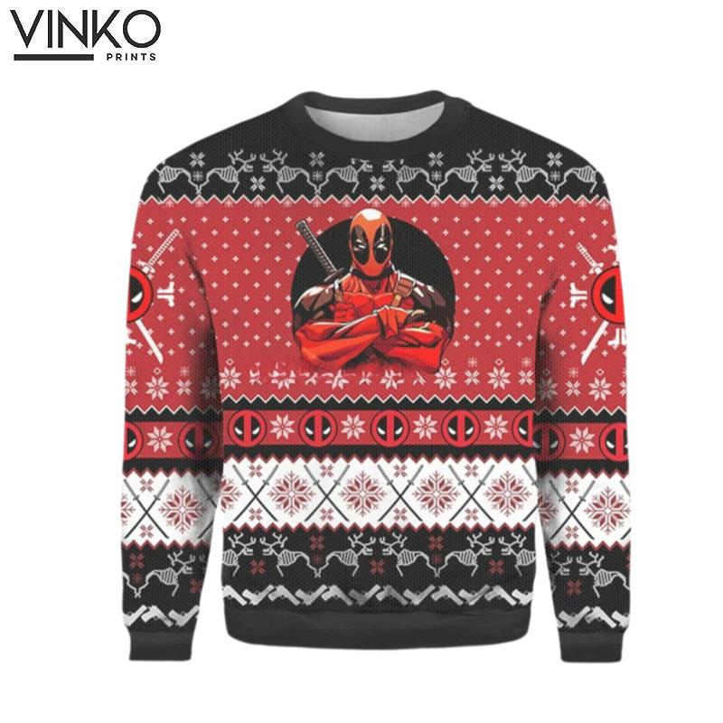 Funny Character Movie Superhero Movie Xmas Ugly Christmas Sweater