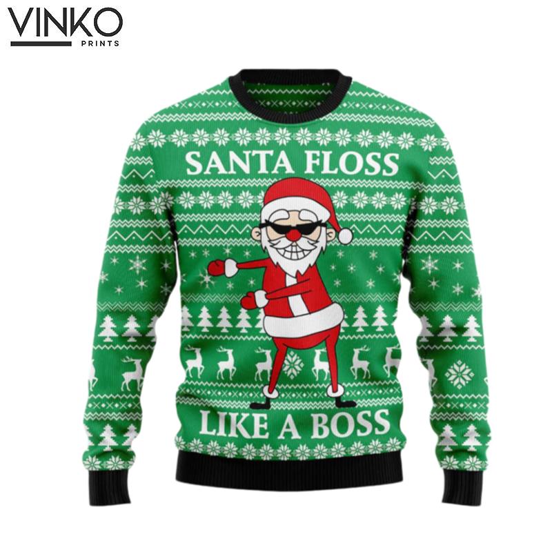 Funny Santa Claus Gift For Christmas Ugly Christmas Sweater