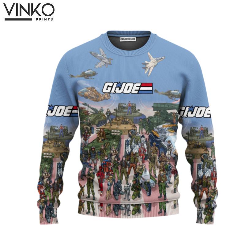 G i Joe Ugly Christmas Sweater