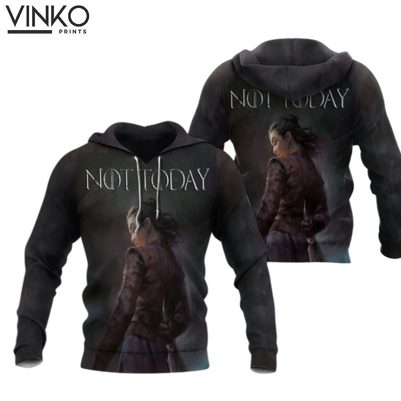 Game Of Thrones Arya Stark Full Over Print Hoodie