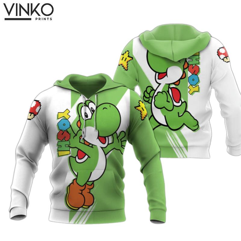 Game Super Mario Yoshi Hoodie