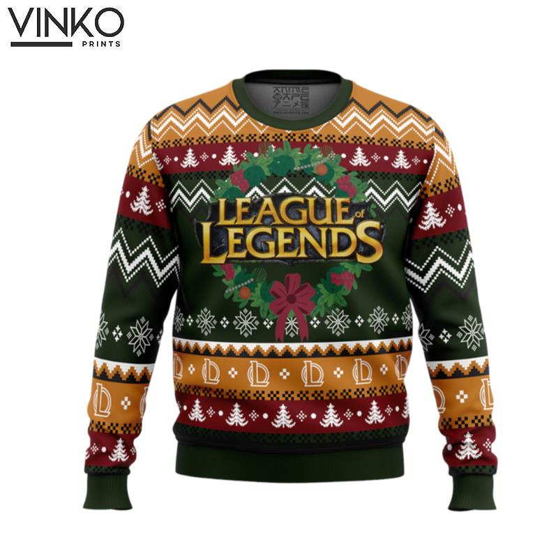 Game on Christmas League of Legends Ugly Christmas Sweater