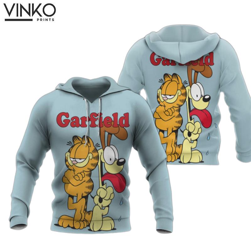 Garfield Cat Full Over Print Hoodie