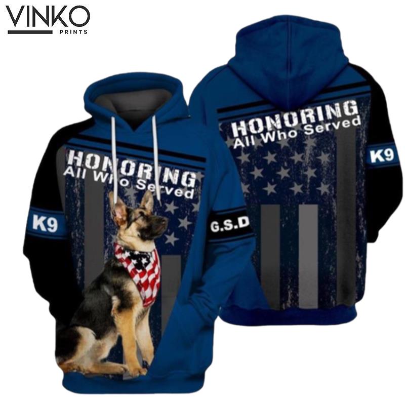 German Shepherd K9 Hoodie