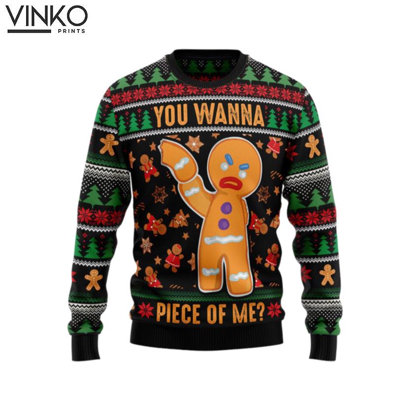 Gingerbread Man For Men And Women Ugly Christmas Sweater