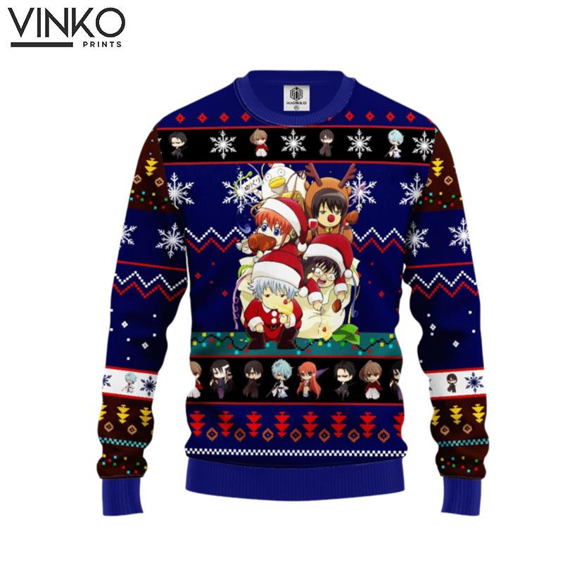 Gintama 263 Ugly Christmas Sweater