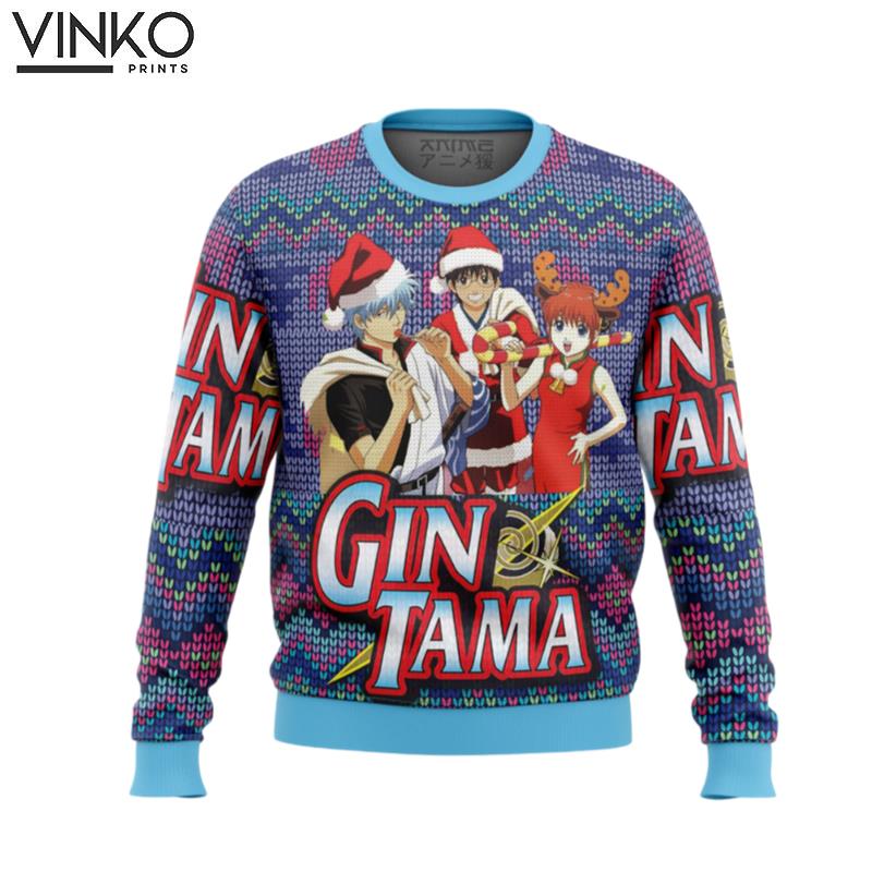 Gintama Alt Ugly Christmas Sweater