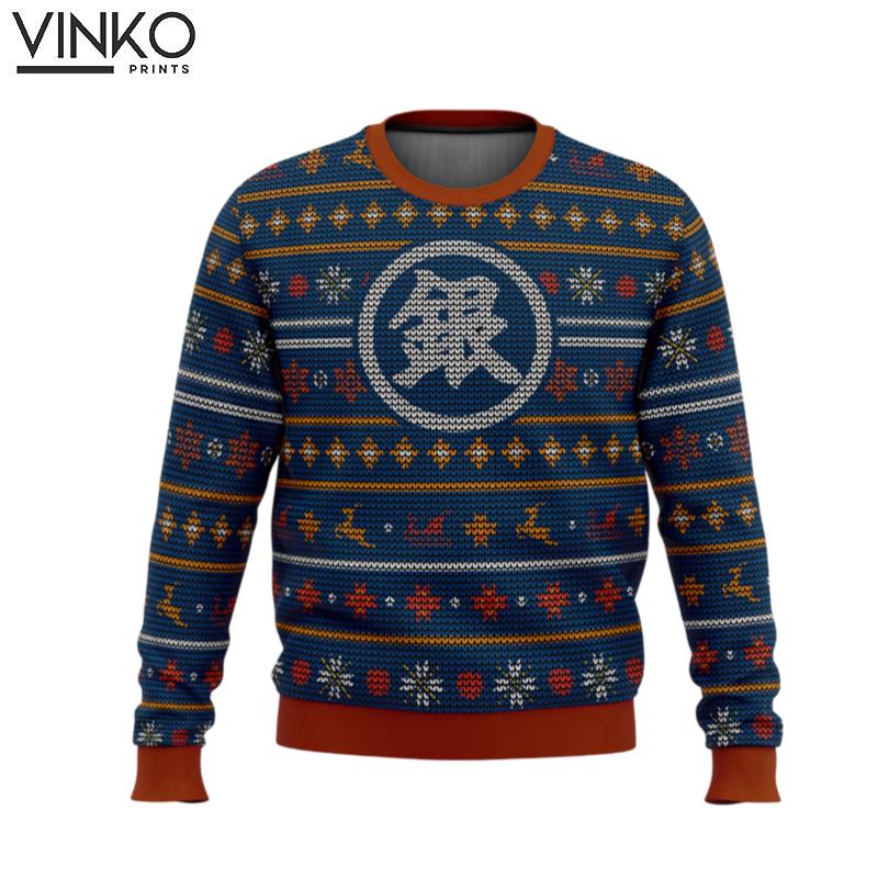 Gintama Gintoki Symbol Ugly Christmas Sweater