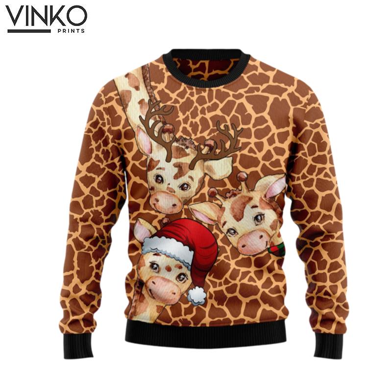 Giraffe Funny TY0311 Ugly Christmas Sweater