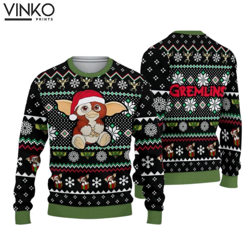 Gizmo Gremlin Gremlinss Ugly Christmas Sweater