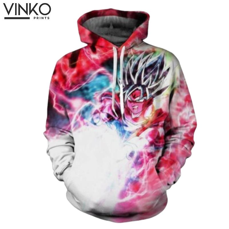 Glowing Attack Goku Dragon Ball Hoodie