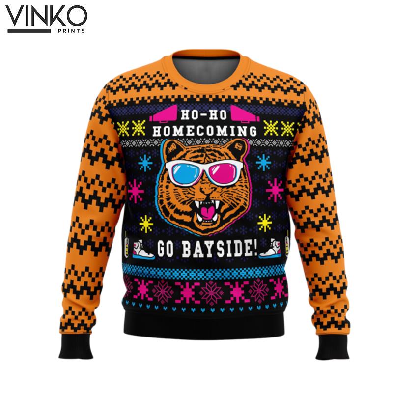 Go Bayside Saved by the Bell Ugly Christmas Sweater