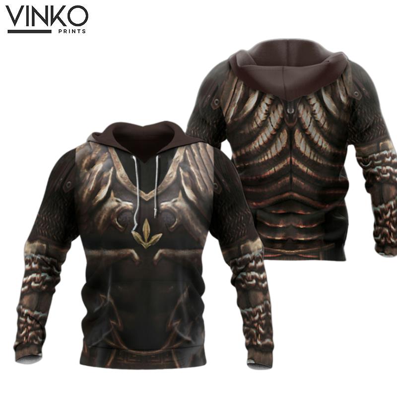 God Of War 2 Kratos Armor Cosplay Hoodie