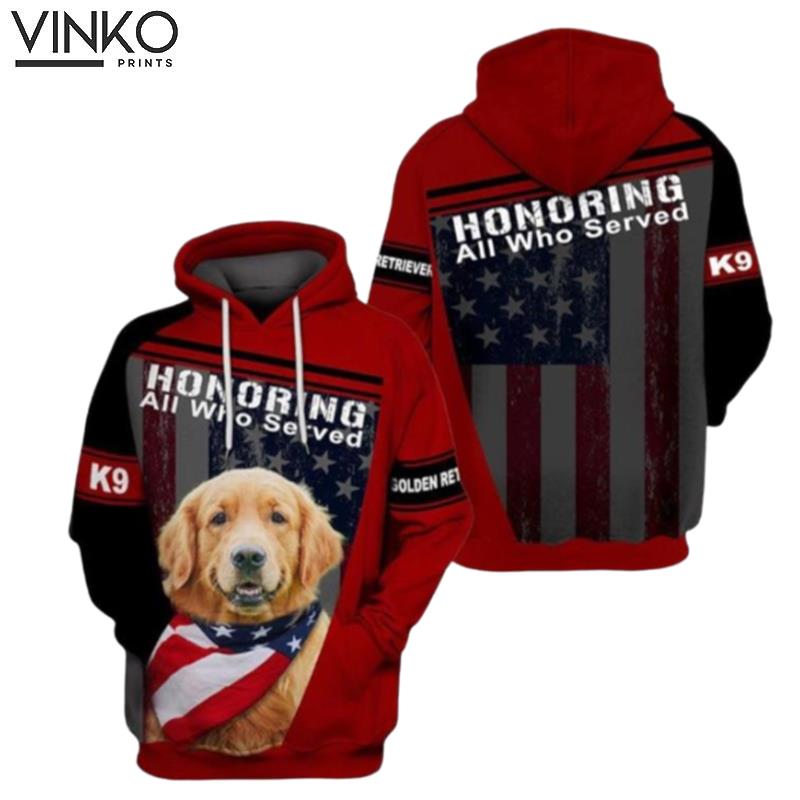 Golden Retriever K9 Hoodie