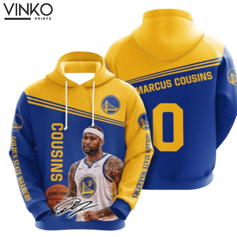 Golden State Warriors Demarcus Cousins Hoodie