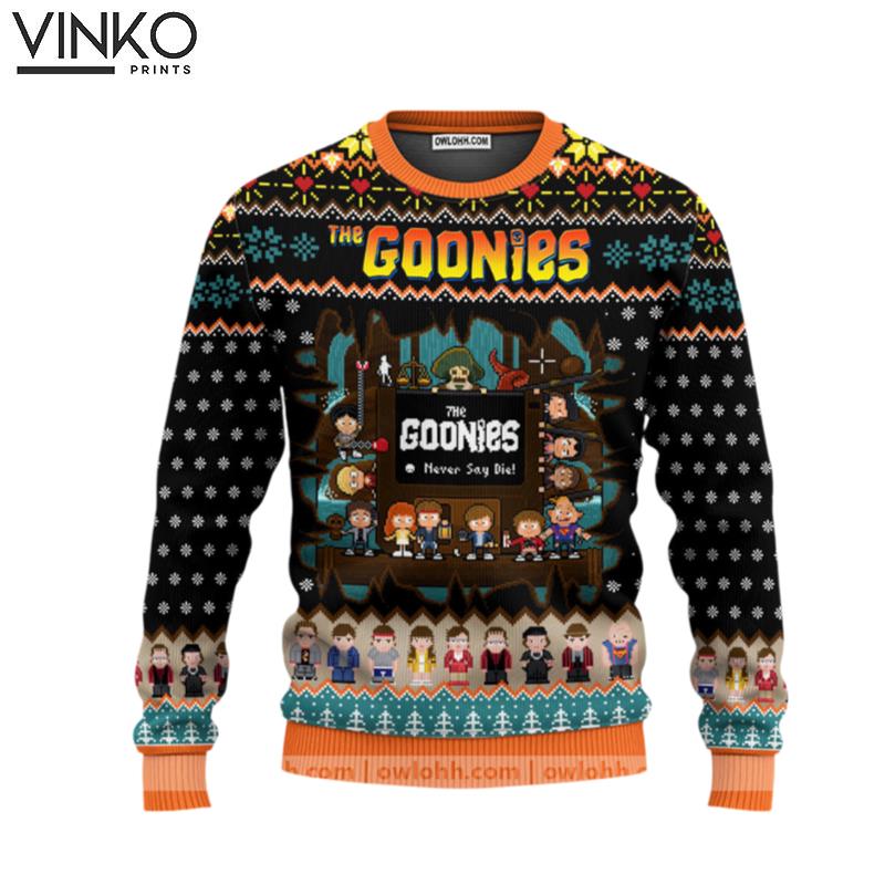 Goonies 1985 Movie Ugly Christmas Sweater