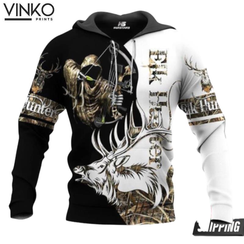 Gopostore Hunting And Pered Custom Hunting Graphic Hoodie