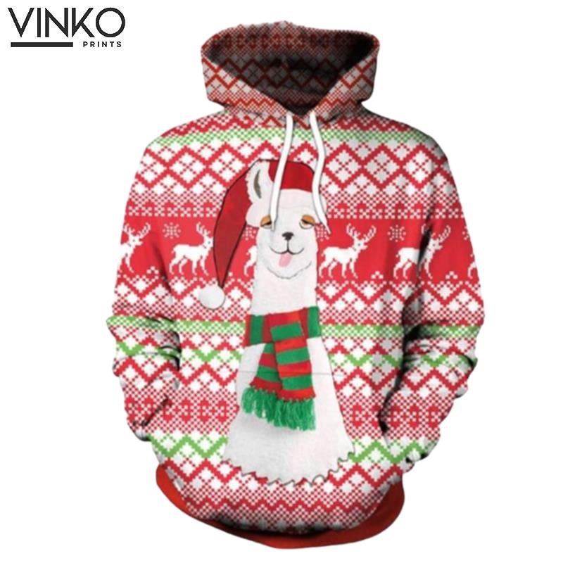 Graphic Christmas Hoodie