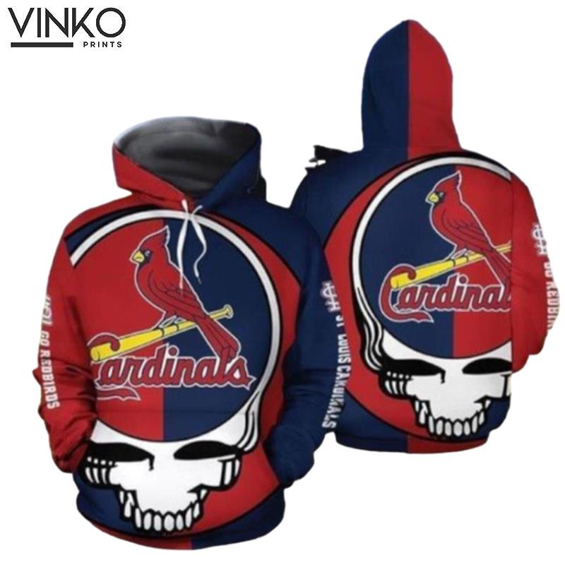 Grateful Dead Saint Louis Cardinals Hoodie