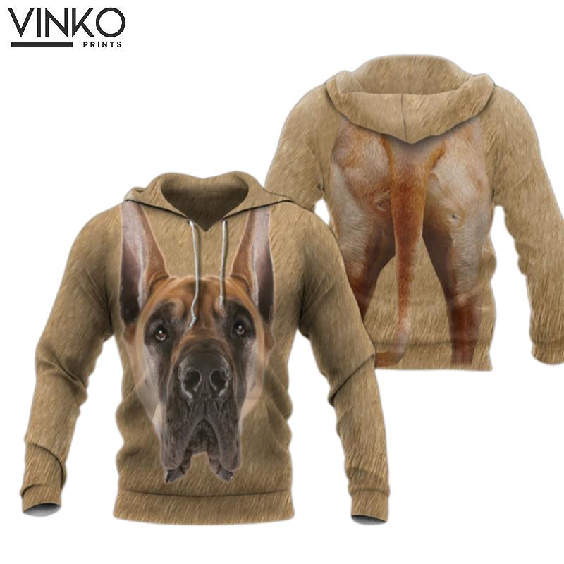 Great Dane Body Hoodie