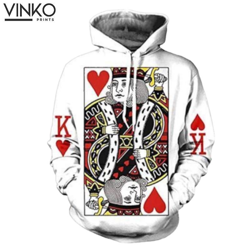 Great For Sevem D Heart Of The Cards Hoodie