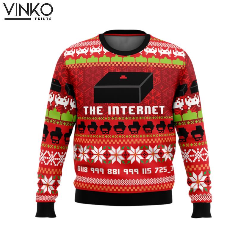 Great Reception The Internet Ugly Christmas Sweater