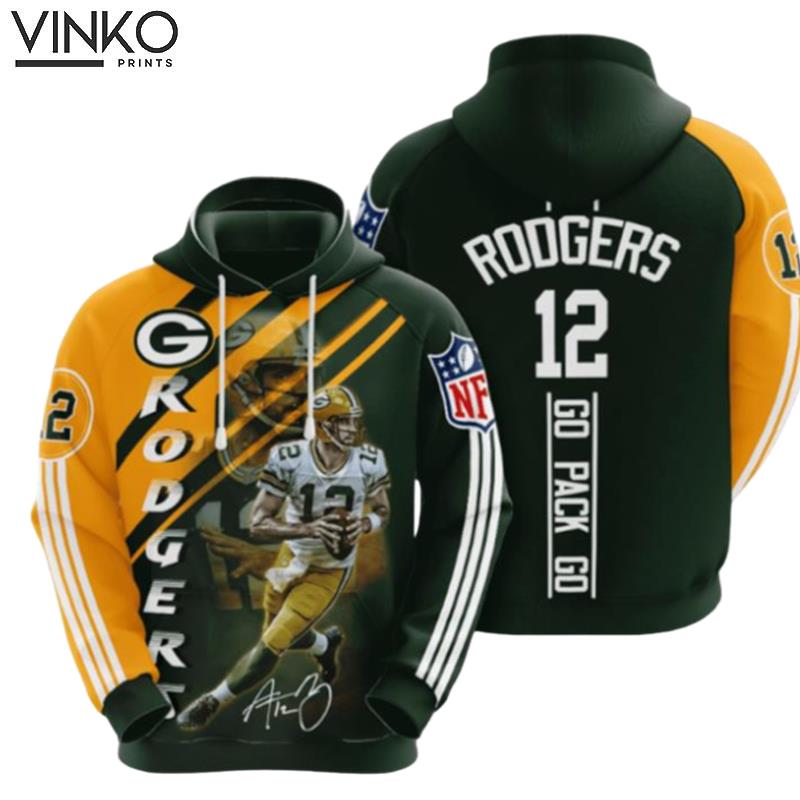 Green Bay Packers Aaron Rodgers Hoodie