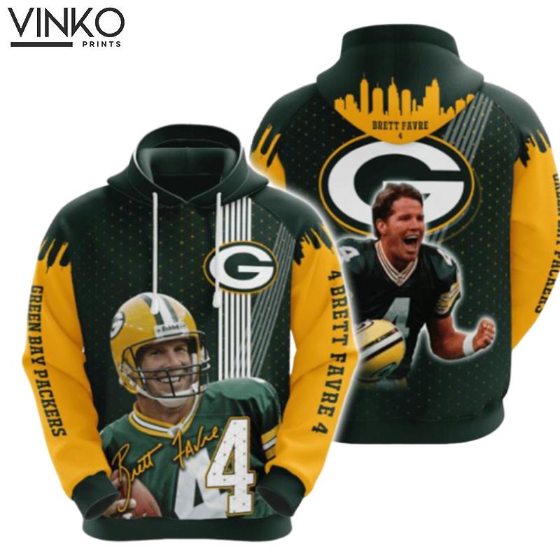 Green Bay Packers Brett Favre Hoodie