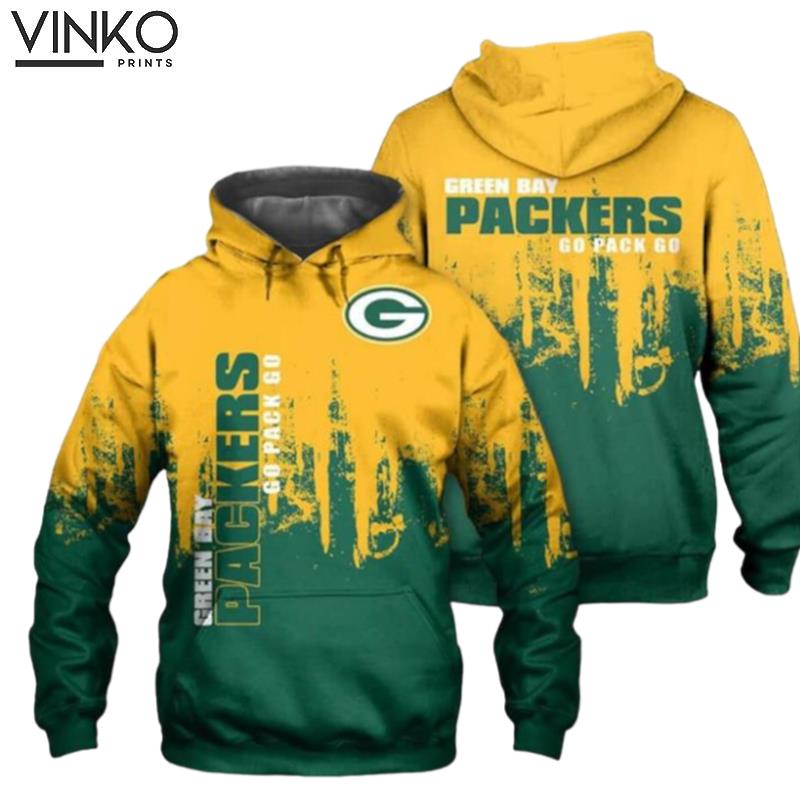 Green Bay Packers Nfl Green Bay Packers Go Pack Go 19757 Hoodie