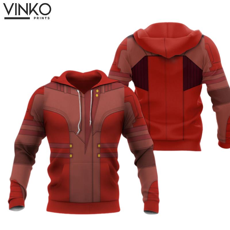 Guardians Of The Galaxy Vol 2 Star Lord Cosplay Hoodie