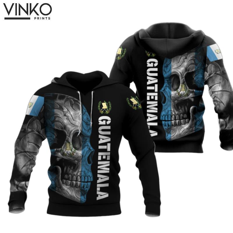 Guatemala Skull Hoodie