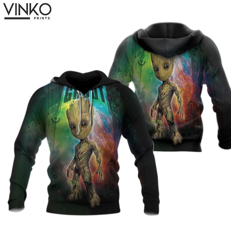 Guawordians Of The Galaxy Groot C 1827 Hoodie