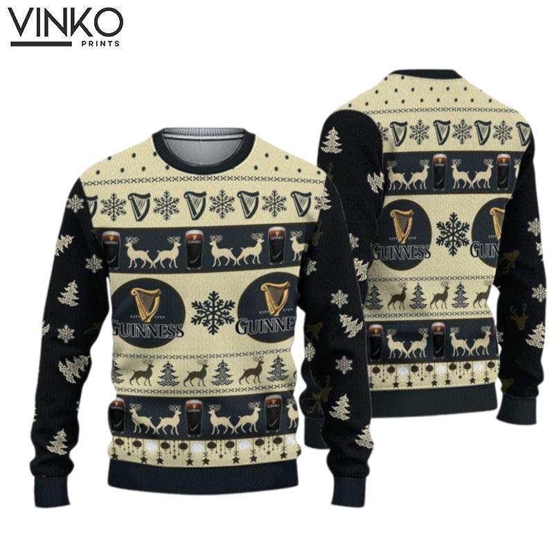 Guinness 1759 Beer Beer Lover Ugly Christmas Sweater