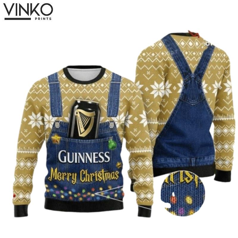 Guinness Beer Guinness Woman Ugly Christmas Sweater