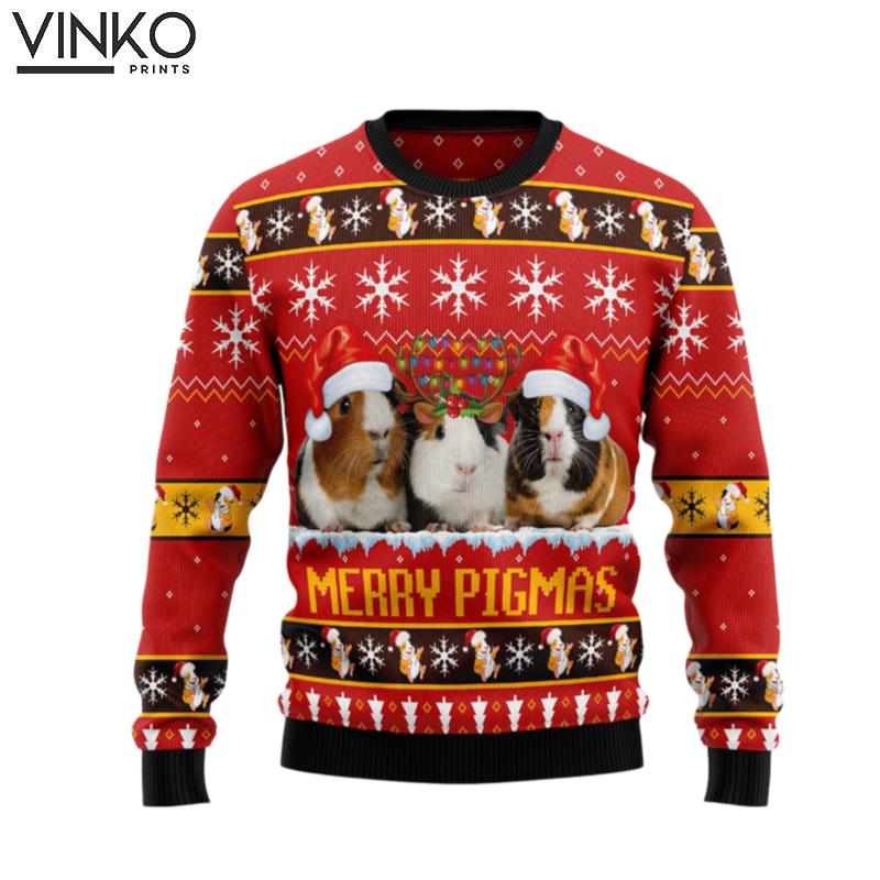 Guniea Pigmas D2610 Ugly Christmas Sweater