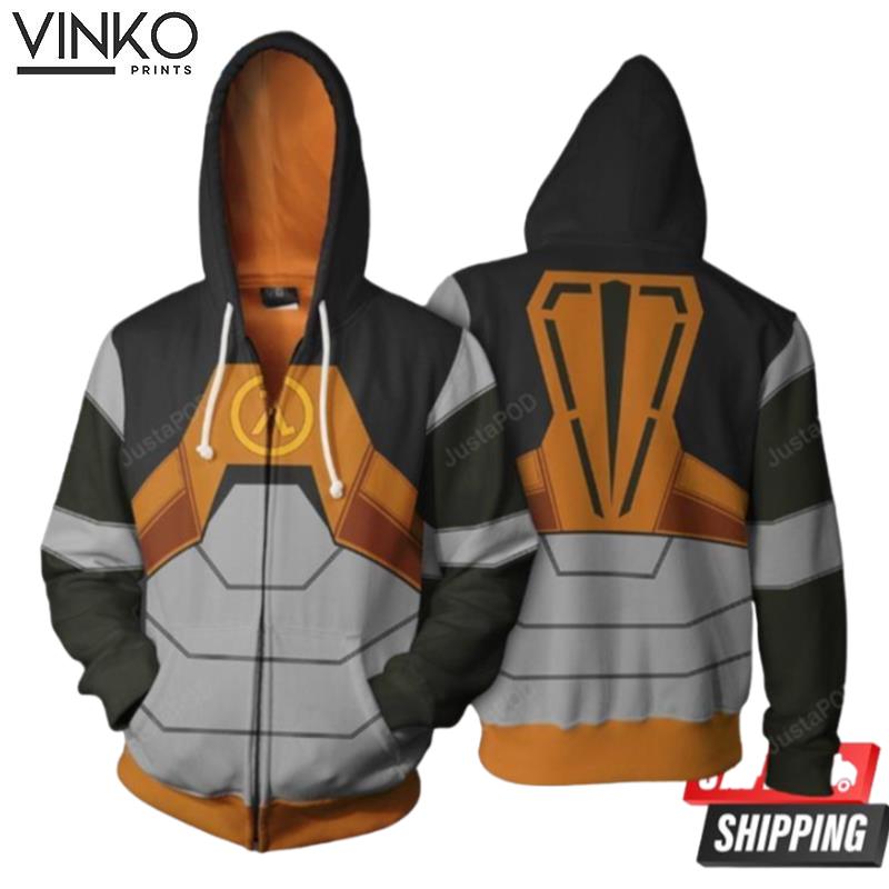 Half Life Gowordon Freeman Cosplay Hoodie