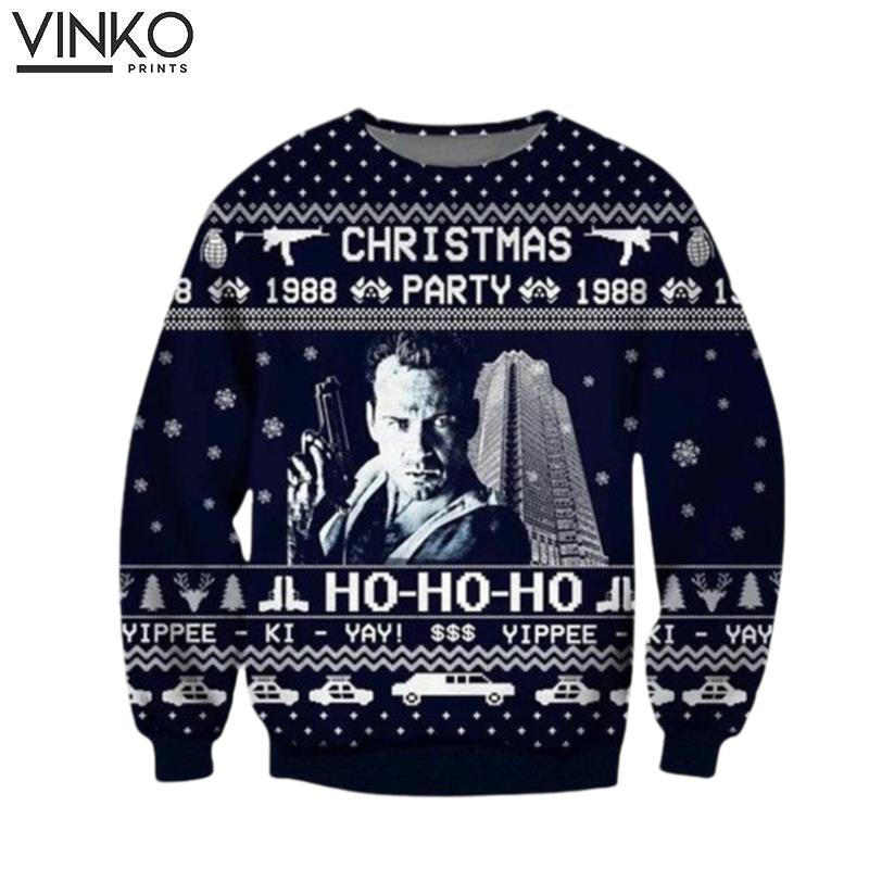 Hard Movie Party 1988 Ho Ugly Christmas Sweater